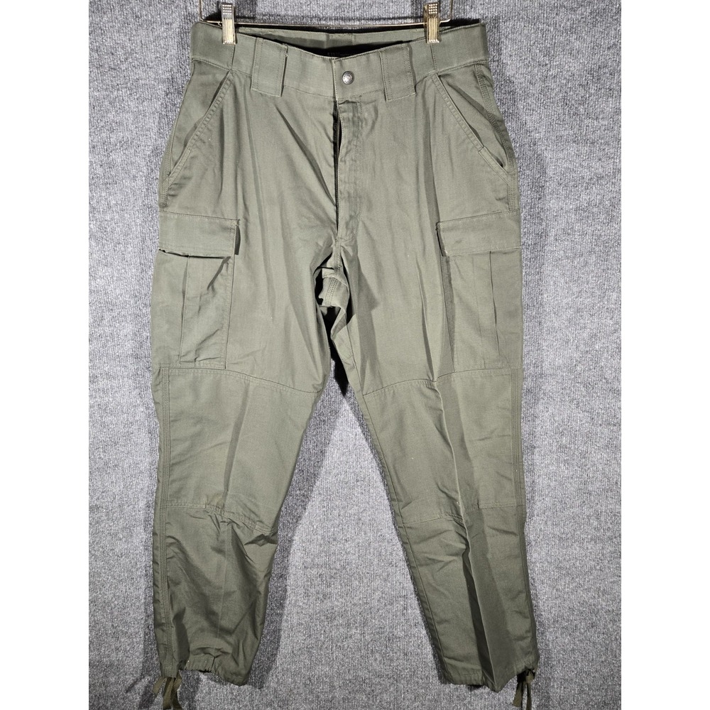 5.11 Tactical TacLite Pro Pants Large Regular TDU Green Ripstop Cargo 74280